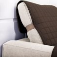 thumbnail image 4 of Housse de Protection Réversible pour Meubles de Chiens et Chats Chaise Marine/gris, 4 of 5