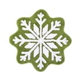 thumbnail image 1 of Bathroom Rugs, Snowflakes Rug Winter Snowflake Doormat Snowflake Welcome Mat Cute Christmas Decorative Non-Slip Washable Door Mats For Indoor Outdoor Entrance Home Bathroom, Bedroom Mats, 1 of 6