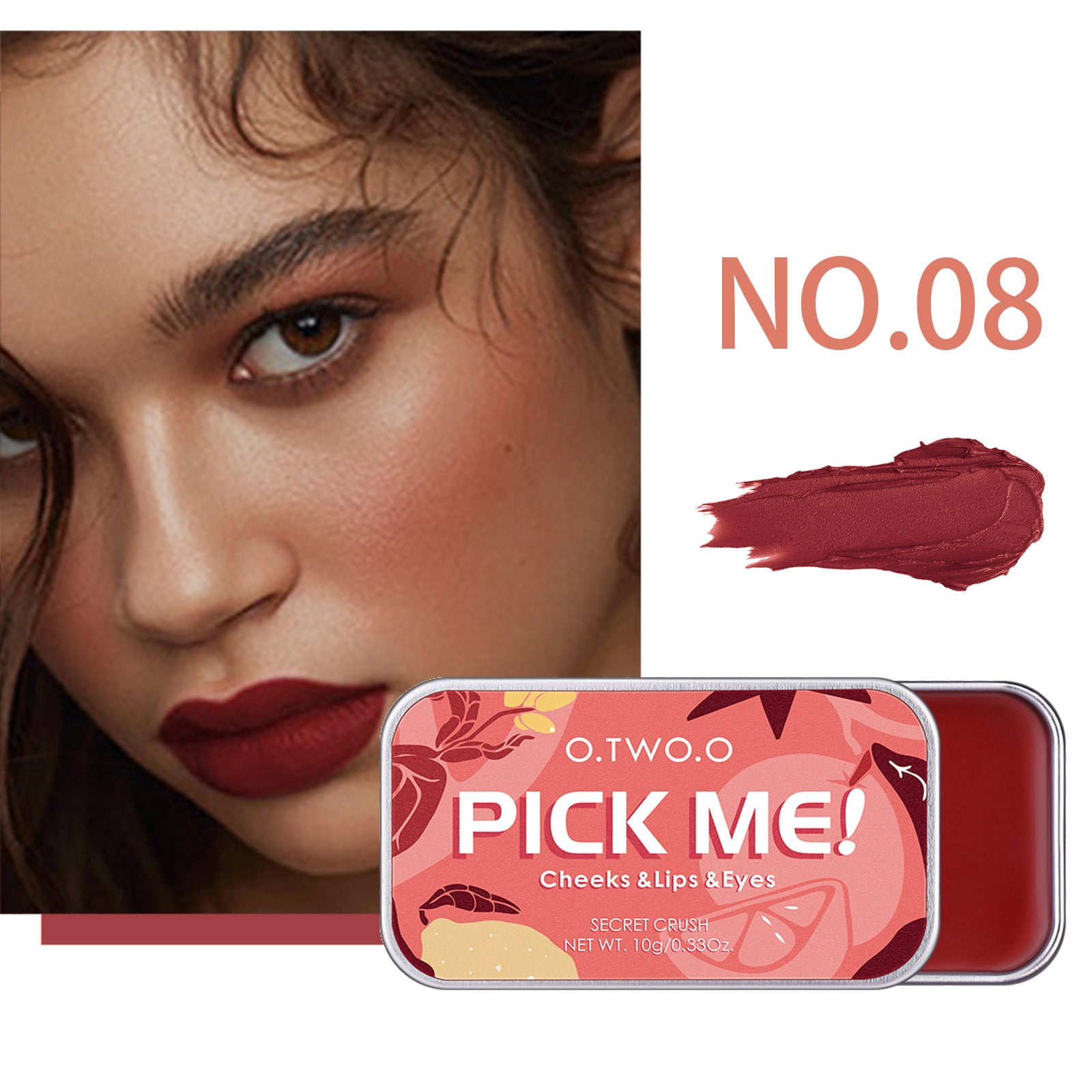 Latrodar Lipstick Eyeshadow Blush 3 In 1 Contouring Rouge Cream Christmas Day Grandma Mothers Day Gift