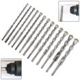 thumbnail image 2 of 200mm Carbide Steel Impact Drill Bit Masonry Concrete Drill Bit SDS PLUS Shank, 2 of 8
