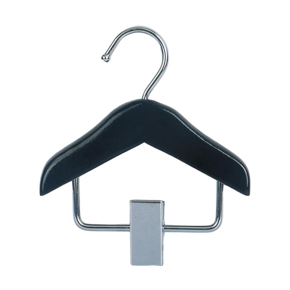 Pet Hangers Small Hanging Clothes Clip Pet Shop Special Display Rack Pet Costume Black