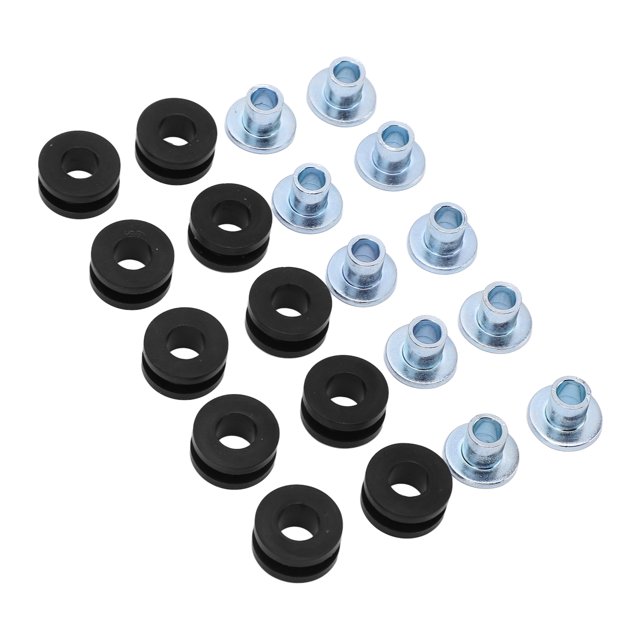Accessoires de Carénage, Kit de Illets de Moto Flexible 10 Ensembles pour Entretien
