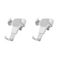 thumbnail image 2 of stanreset Cell phone Adjustable Air Vent Mount Universal Car Phone Anti- for slip Holder Stand white 2Set, 2 of 6
