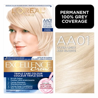 L'Oréal Paris Excellence Crème Hair Dye, Permanent Hair Color with Hyaluronic Acid
