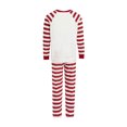 thumbnail image 4 of Faithtur Vêtements de Nuit Parent-Enfant de Noël Col Rond Hauts à Imprimé Elk Pantalons, 4 of 9