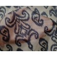 thumbnail image 4 of oneOone Silk Tabby Fabric Paisley & Floral Ikat Print Fabric BTY 42 Inch Wide, 4 of 4