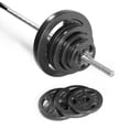 thumbnail image 2 of CAP Barbell Standard Cast Iron 1-inch Weight Lifting Grip Plate, 25 lb, Single, Black, 2 of 3