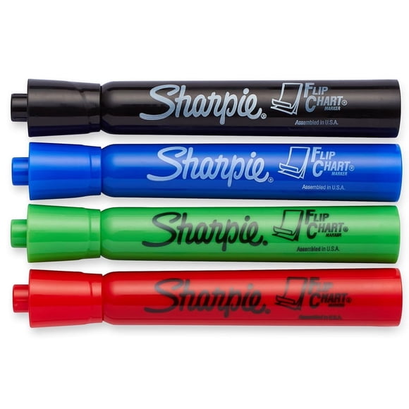 SHARPIE (3 PK) MARKER FLIP CHART 4 COLORS 22474-3