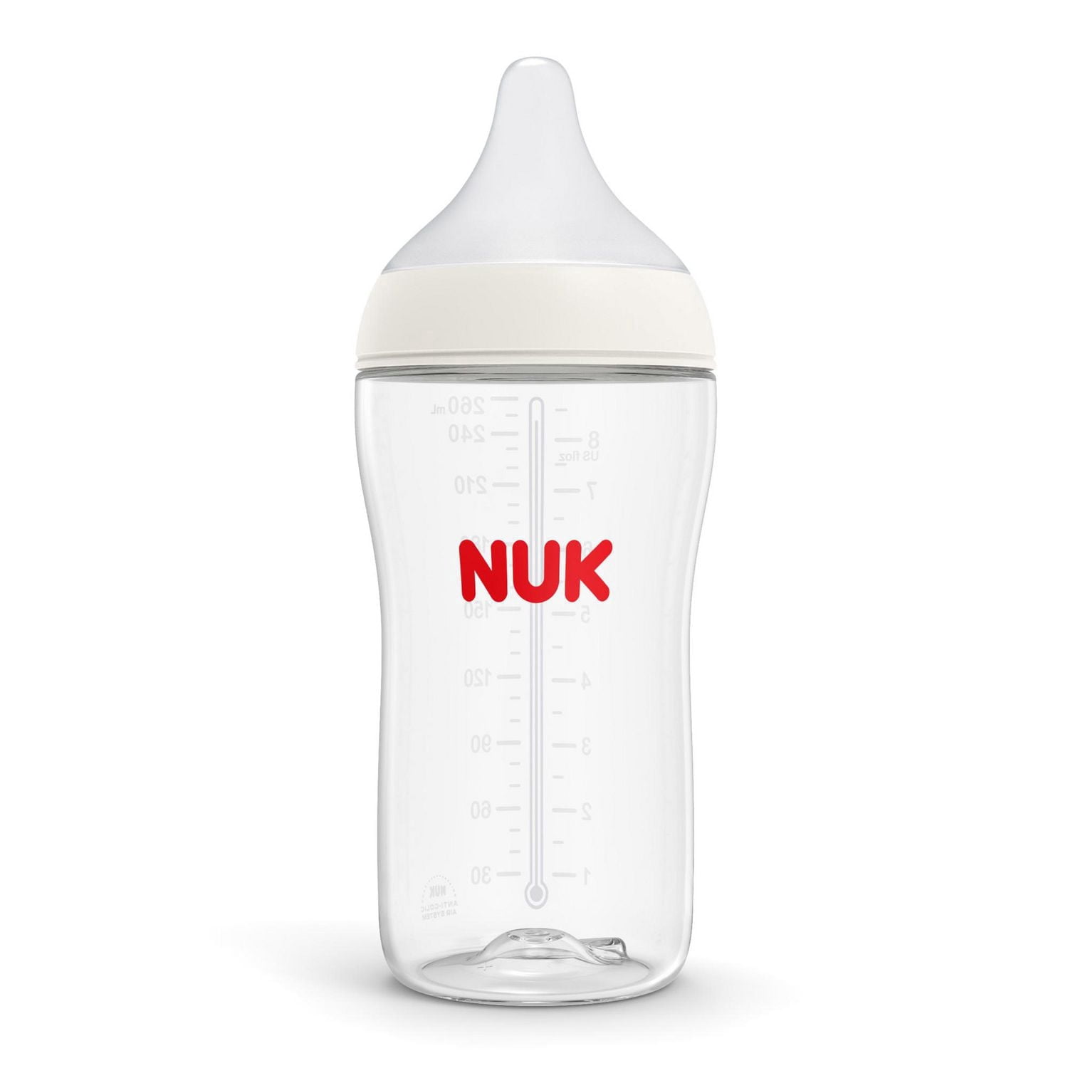 NUK Perfect Match Medium Flow Bottle, 8 oz (240 mL)