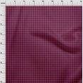 thumbnail image 3 of oneOone Cotton Cambric Fabric Gingham Check Print Sewing Fabric BTY 56 Inch Wide, 3 of 4