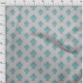 thumbnail image 3 of oneOone Cotton Flex Fabric Floral Block Print Fabric By The Yard 40 Inch Wide, 3 of 4