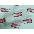 thumbnail image 4 of oneOone Cotton Poplin Fabric Branch & Bird Block Print Fabric BTY 56 Inch Wide, 4 of 4