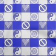 thumbnail image 1 of oneOone Rayon Blue Fabric Sewing Craft Projects Fabric Prints By Yard 56 Inch Wide, 1 of 5