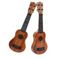 thumbnail image 2 of EGNMCR Pool Toys, Kids Guitar Ukulele Beginner Musical Instrument 15 Inches With 4 Strings Mini Guitar For Skill Improving Kids Play Early Educational Pre School Children Toddler Kids Ukulele, 2 of 6