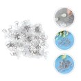 thumbnail image 4 of 150pcs Dust Ruffle Spiral Push Pin to Keep Skirt in Place Bedding Accessories, 4 of 9