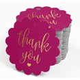 thumbnail image 4 of Inkdotpot Gold Foil Paper Hang Tags Thank You Bridal Shower Favor Tags 100 Piece, 4 of 6