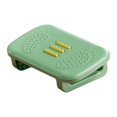 thumbnail image 4 of koolsoo Foot Rest Under Desk with Massage Rollers Ergonomic Computer Desk Foot Stool Green, 4 of 9