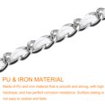thumbnail image 4 of Unique Bargains Purse Chain Strap, 32' Purse Strap Shoulder Bag Replacement Strap, White&Silver, 4 of 6