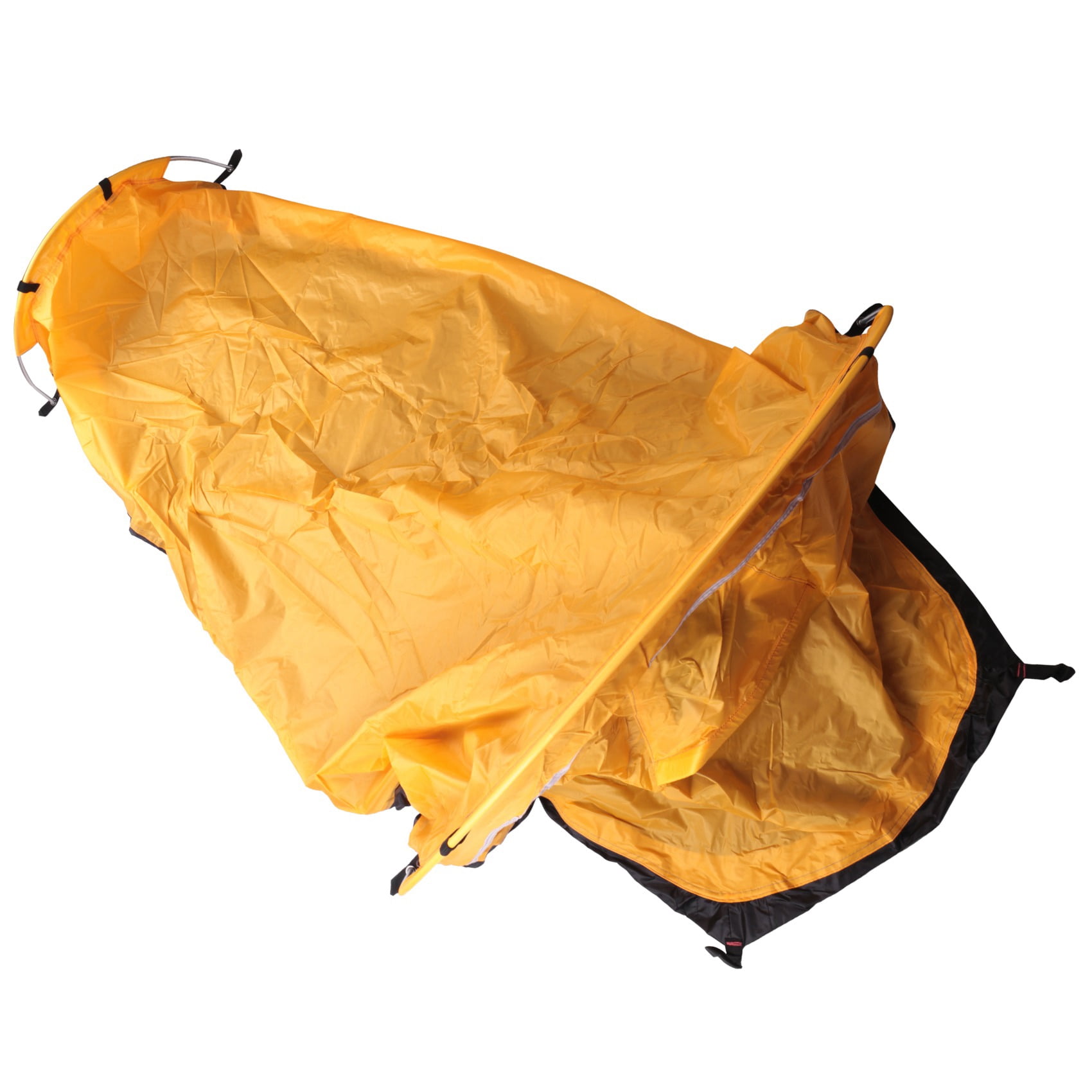 Ultralight Bivvy Tent Single Person Backpacking Bivy Tent Waterproof Bivvy Sack for Outdoor Camping Survival Travel,Yellow