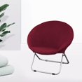 thumbnail image 2 of Baohd Easy To Chair For Folding Fits Slipcover For Easy And Slipcover Easy To Clean In Various Colors Chair Fits black wine red, 2 of 9