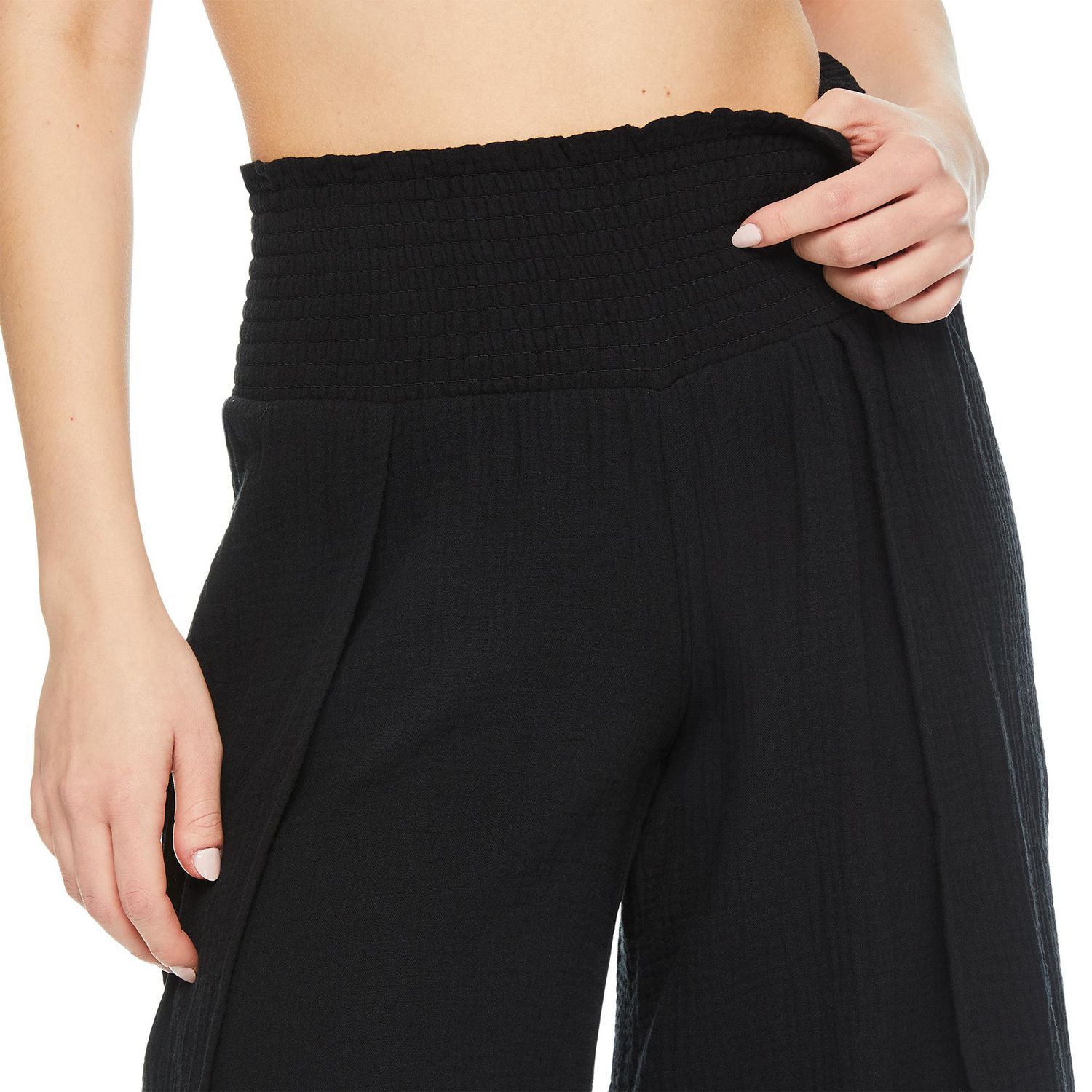 Pantalon chiffonné No Boundaries pour femmes