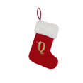 thumbnail image 1 of Christmas Stocking Holiday Gift Bag With 3D Legs Old Man Doll Design For Tree Or Bedside Decor 20 cm x 30 cm, 1 of 2