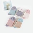 thumbnail image 4 of Chaussettes Douces pour Femmes Chaussettes Blanches Chaussettes Confortables Chaussettes Moelleuses pour Femmes Chaussettes en Polaire 5 Paires Blanches, 4 of 5