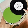 thumbnail image 3 of Turntable Mat Record Platter Slipmat, Rubber Record Player Mat Universal for LP Record Players Reduce Noise Tighter Bass Quality, 3 of 7