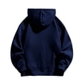 thumbnail image 3 of KIHOUT Men's Hoodies Jackets, Moisture Wicking & Breathable, Full Zip Solid Color Hooded Sweatshirt, 3 of 8
