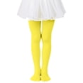 thumbnail image 2 of MIASHUI Collants pour Filles Collants de Ballet pour Filles Bas de Danse Collants, Jaune, 18-24 Mois, 2 of 4