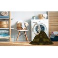 thumbnail image 2 of Ahgly Company Machine Washable Indoor Rectangle Transitional Dark Bronze Brown Area Rugs, 2' x 4', 2 of 7