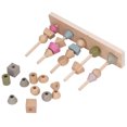 thumbnail image 3 of Shape Blocks Stacking Toy,  Matching Set Educational Wood Different Color Glazed Edges Improve Thinking Skills  For Children For Home, 3 of 8