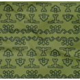 thumbnail image 4 of oneOone Organic Cotton Poplin Twill Fabric Geometric Block Print Sewing Fabric BTY 42 Inch Wide, 4 of 4