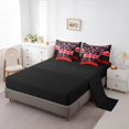 thumbnail image 3 of YST 7-Piece Cheerleader Comforter Set, Pink Glitter Stars Bedding, Lightweight, Full Size (7 Count), 3 of 4
