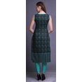 thumbnail image 4 of Bimba Kurti Droite Imprimée pour Femmes Sans Manches Tenue d'Été Kurta Tunique Petit, 4 of 5
