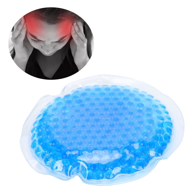 Reusable Gel Ice Pack Hot Cold Compress Round Shape Gel Pack for Home Salon