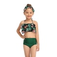 thumbnail image 1 of EYIIYE Maillot de Bain Maman et Moi, Bikini 2 Pcs Léopard/fleuri Familial, 1 of 8