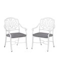 thumbnail image 3 of Homestyles Capri Ensemble de Salle à Manger Extérieur 5 Pcs en Aluminium Blanc, 3 of 7