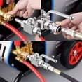 thumbnail image 4 of 4500 PSI Stainless Steel Ball Valve Kit for High Pressure Washer with Quick Connect Fittings, Hose Accessories, Convenient Adjustment and Control of Cleaning Force, 4 of 7