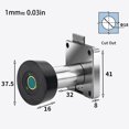 thumbnail image 4 of Redempat Password Lock Suitable For Various Scenarios Low Energy Consumption Sturdy 138-32black, 4 of 6