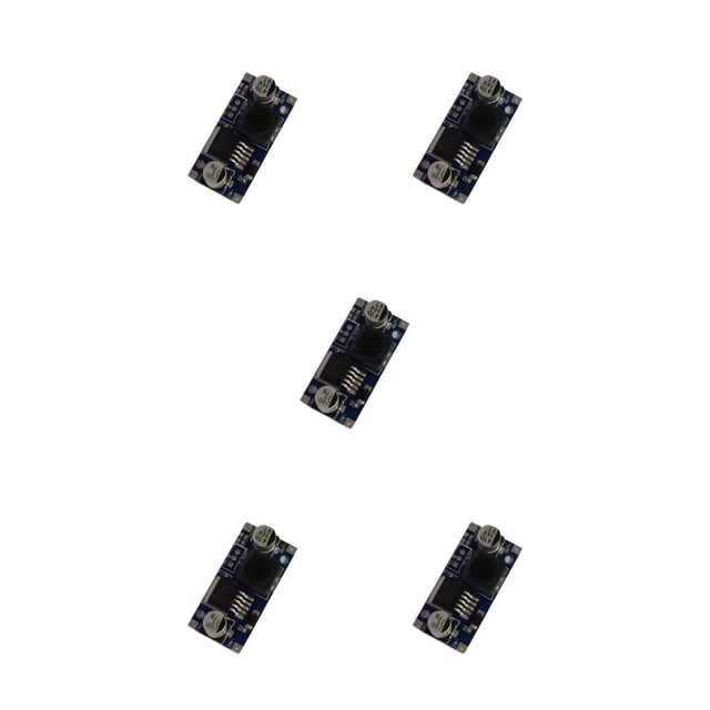 Transemion Module d'Alimentation à Décompression DC vers DC, Pièce de Carte Réglable, Accessoires comme sur l'Image, Ensemble de 5