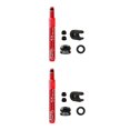 thumbnail image 1 of ZheElen Polyvalent Tubeless Pneu Presta Valve Extender pour et Vélos de Route 50mm Rouge 50mm 80mm 2Set, 1 of 6
