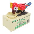 thumbnail image 4 of Electric Bank Money Box, Novelty Cute Animal Shape Money Saving Box Vivid Convenient  For Over 6 Years Old For Office Red, 4 of 8