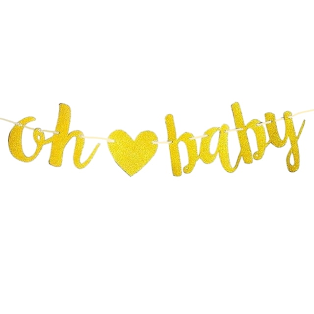 tredstone Letter Banner For Christening & Baptism Congratulations Banner Banners Customize Birthday Banner Custom Banner Gold, Type2 16.4ft