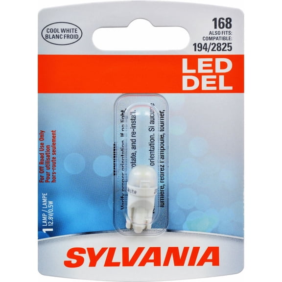 SYLVANIA 168 Syl LED White Mini Bulb, Pack of 1