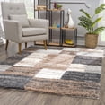 thumbnail image 1 of Rug Branch Retro Collection Tapis géométrique moderne, 1 of 6