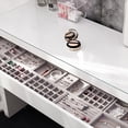 thumbnail image 4 of Amzcrzy Storage and Organization Storage Tray Jewelry Display Storage Box Desktop Organizer Makeup Storage Tray Earrings Studs Bracelet Ring Storage Rack Home Storage Organization and Storage, 4 of 5