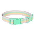 thumbnail image 2 of Collier pour Animaux de Compagnie, Collier pour Chien en Polyester Réglable pour une Utilisation Quotidienne pour Chien de Petite et Moyenne Taille, Orange, Vert, 2 of 8