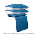 thumbnail image 3 of EGNMCR Bedspreads, Coverlets & Sets Natural Emulsion Mattress Topper Layer Of Emulsion Foam Breathable Comfort Responsive Support Three-Piece Set Sheets Plus Two Pillowcases latex bed cover, 3 of 9