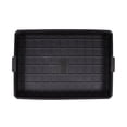 thumbnail image 1 of Root Control Flower Pot Tray Succulent Flowerpot Plastic Flower Organizer Creative Flower Pot Handle Tray for Garden Home (Black), 1 of 8